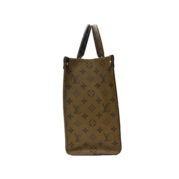 Louis Vuitton Bag On Brown Monogram Shoulder Go MM The Reverse - Picture 1 of 16